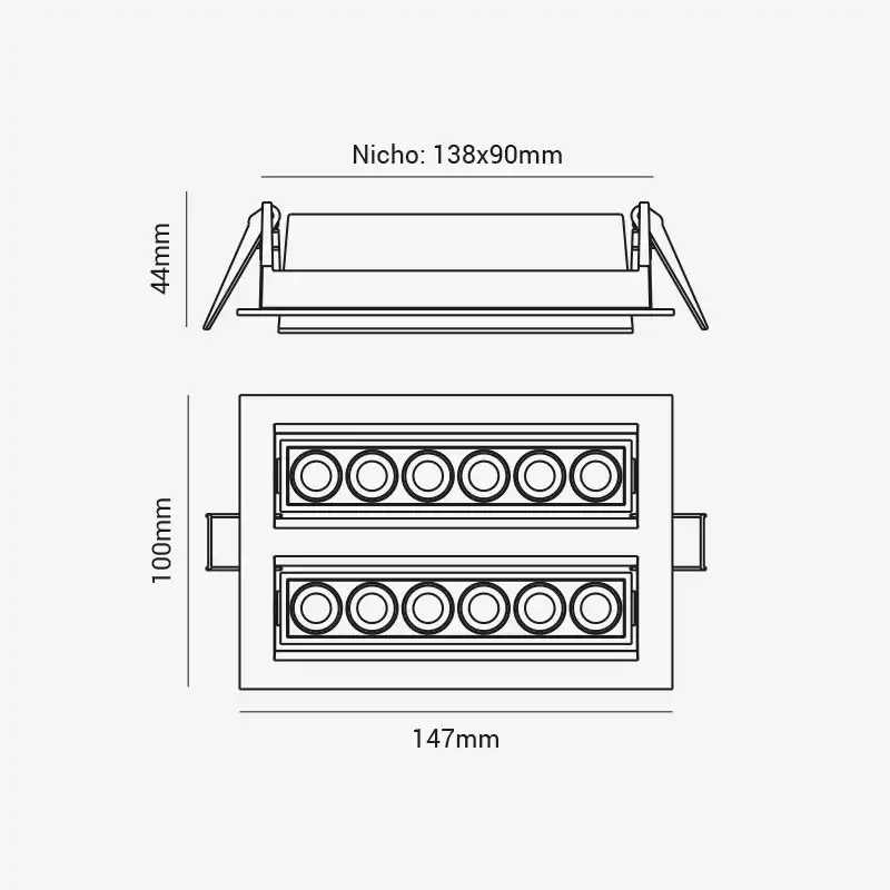 lancamento downlight foco 2