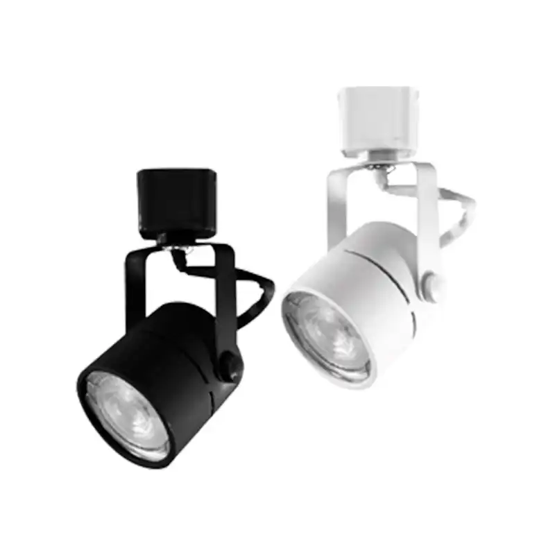 a pair of black and white lights